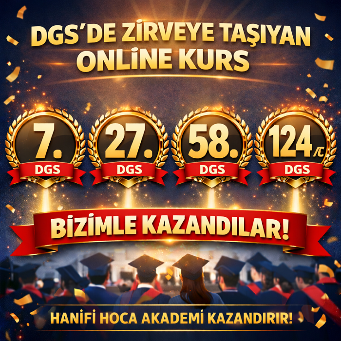 DGS hazırlık programı 2026 MBA Akademi