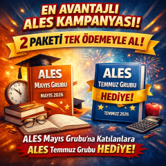 ALES Canlı Ders Programı – Matematik, Türkçe, Geometri