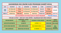DGS Online Kurs 2026 | Canlı Ders ve Sıfırdan Eğitim Paketi (Toplam 15 Kitap) 1000 Saat