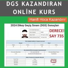 DGS Video Eğitim Seti (Matematik, Türkçe, Geometri) (Offline)