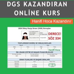 DGS Online Sayısal Yetenek Kursu 2026 | (Temel ve İleri Matematik)