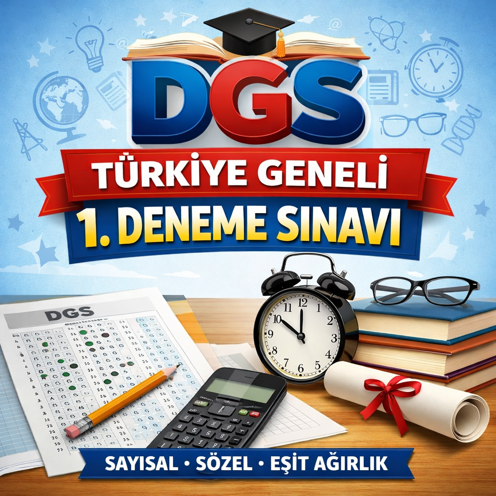 2026 DGS TÜRKİYE GENELİ 1. DENEME SINAVI (PDF)