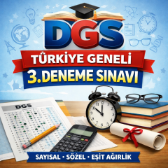 2026 DGS TÜRKİYE GENELİ 3. DENEME SINAVI (PDF)