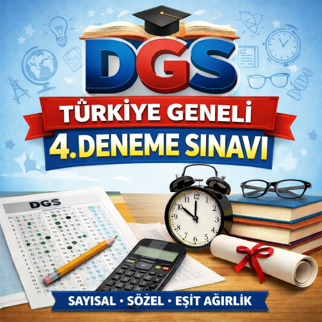 2026 DGS TÜRKİYE GENELİ 4. DENEME SINAVI (PDF)