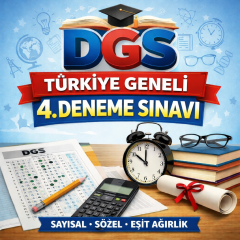 2026 DGS TÜRKİYE GENELİ 4. DENEME SINAVI (PDF)