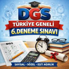 2026 DGS TÜRKİYE GENELİ 6. DENEME SINAVI (PDF)