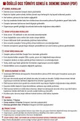 ÖDÜLLÜ! - 2026 DGS TÜRKİYE GENELİ 8. DENEME SINAVI (PDF) | Final Kampı Hediyeli!